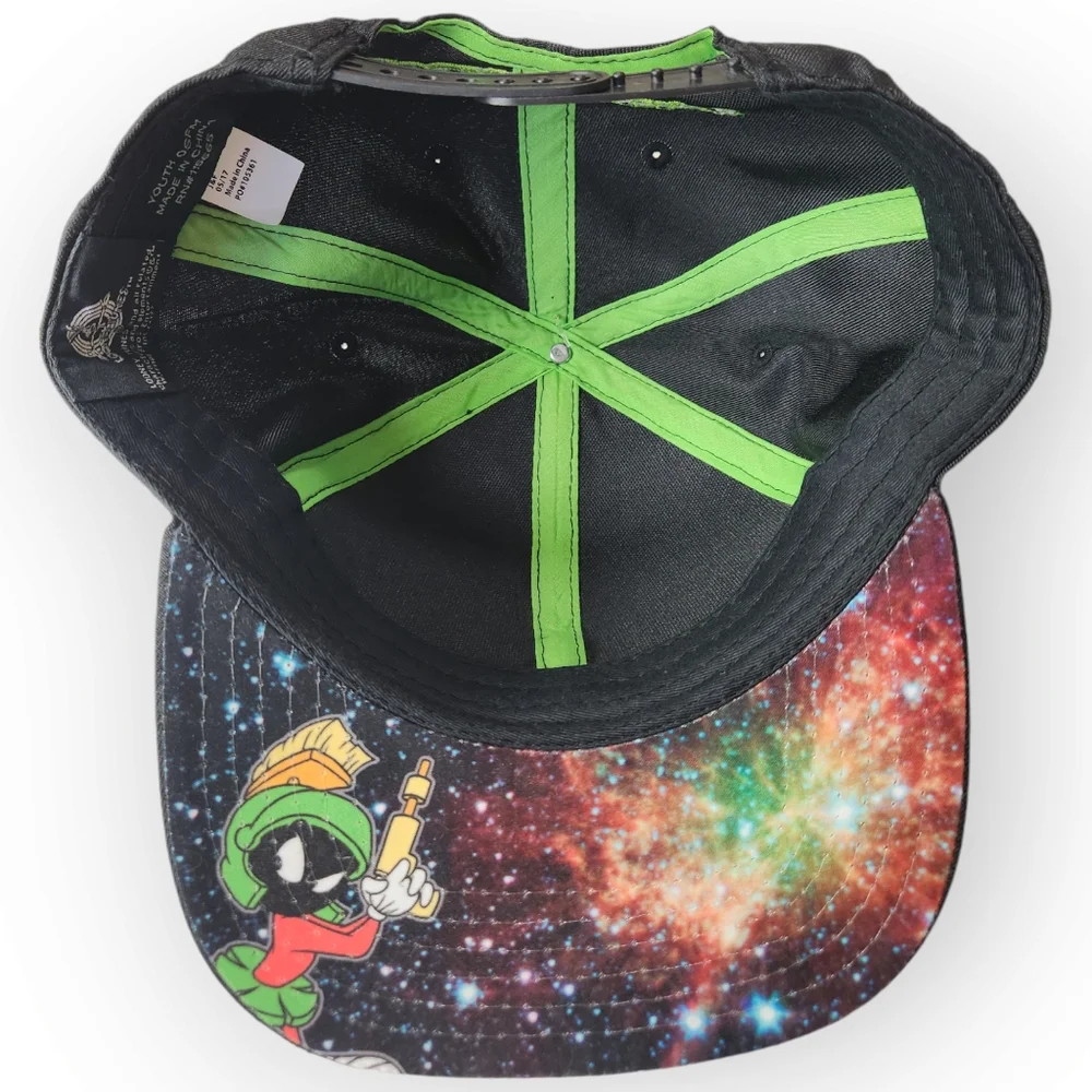 Looney Tunes Marvin The Martian Snapback Hat Warner Brothers Youth NWOT